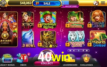Descubra o Mundo do Cassino Online com 40win